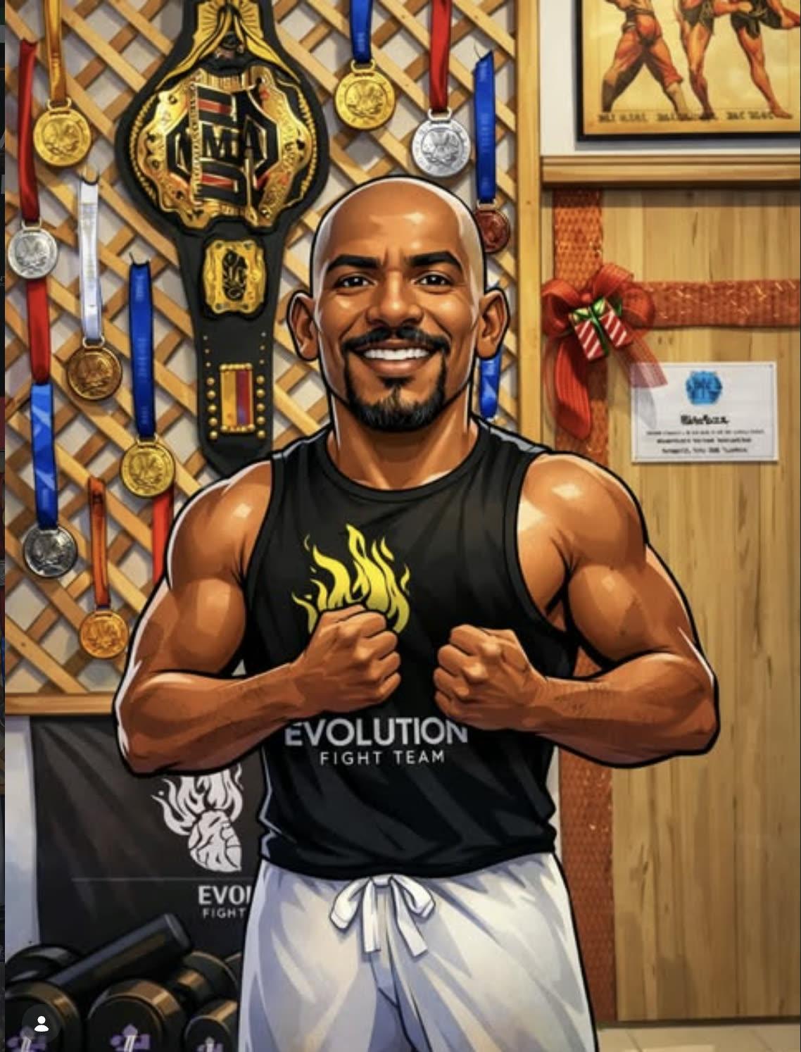 Brazilian Jiu-Jitsu rolls at Evolution Fight Club